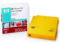    HP Ultrium 800GB RW Data Cartridge