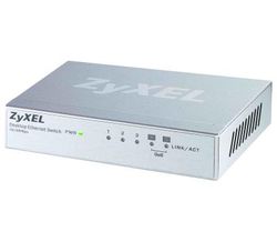  ZyXEL 5-port Desktop Fast Ethernet Switch with 2 priority ports