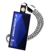  USB Flash Drive 8Gb Silicon Power Touch 810 Blue