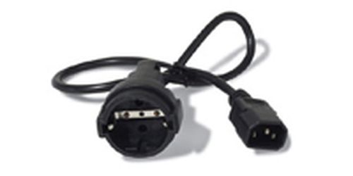  APC Power Cord (IEC 320 C14 to CEE 7/7(Schuko) Receptacle) - 10 AMP/230V 0.61 Meters