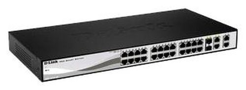   D-Link 24-port UTP 10/100Mbps + 2  10/100/1000BASE-T, 2 - 10/100/1000BASE-T/SFP, 19"