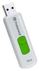 Transcend 16GB JetFlash 530 (White/Green)