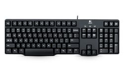 Logitech Classic Keyboard K100 PS/2 Black