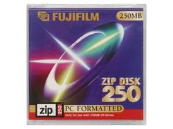  Fujifilm ZIP Disk 250MB 3.5" PC formatted