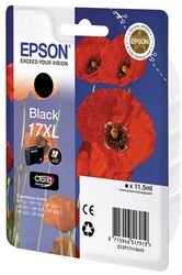  Epson T1711  XP-33/103/203/207/303/306/406 (black)   HAV3-P (Claria Home 17) Pigment