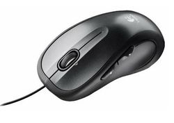 Logitech M318e Corded Mouse, USB, Black