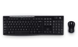   +   Logitech MK270 Wireless Combo, USB, Black