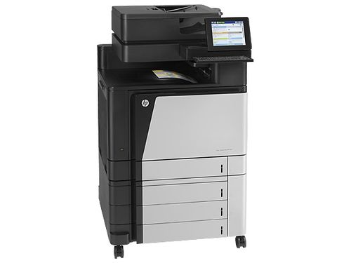    HP Color LaserJet Enterprise flow M880z (p/s/c/f, A3+, 46/46ppm(A4),1200 dpi, 1,5Gb, 5trays 100+4*500, Duplex, ADF200, Enc.HDD320Gb, PS, USB2.0/GigEth/FIH/HIP, JetLink, LCD8i, KensLock, 1y warr)