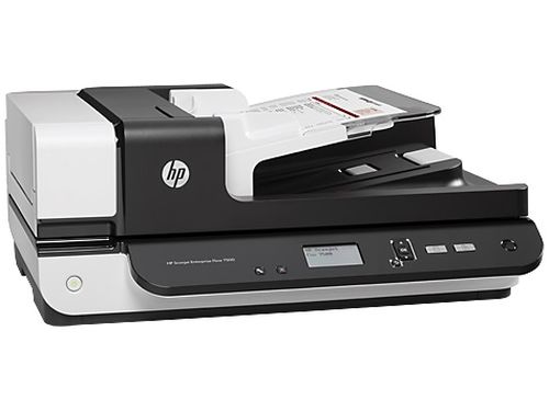  HP Scanjet Enterprise Flow 7500 Flatbed Scanner (216x864 mm, 600x600dpi, 24bit, USB, LCD, ADF 100 sheets, 50(100) ppm, Duplex, 1y warr)