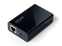  TP-Link PoE Injector Adapter, IEEE 802.3af compliant, up to 100 meters, plastic case, pocket size