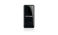    USB-  N TP-Link 300Mbps Mini Wireless N USB Adapter, Mini Size, Realtek, 2T2R, 2.4Ghz, 802.11b/g/n