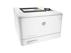    HP Color LaserJet Pro M452dn (A4, 600x600dpi, 27(27)ppm, ImageREt3600, 128Mb, Duplex, 2trays 50+250, USB/GigEth, ePrint, AirPrint, PS3, 1y warr, 4Ctgs1200pages in box.)