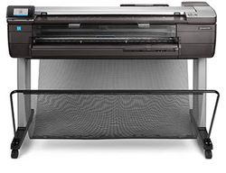    HP DesignJet T830 (p/s/c, 36",4color,2400x1200dpi,1Gb, 25spp(A1 drawing mode),USB/GigEth/Wi-Fi,stand,media bin,rollfeed,sheetfeed,tray50 (A3/A4), autocutter,Scanner: 600dpi, 36x109", 1y warr)