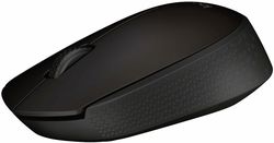   Logitech B170 Wireless Mouse, USB, Black
