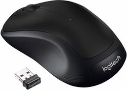   Logitech M310 Wireless Mouse, USB, Silver/Black
