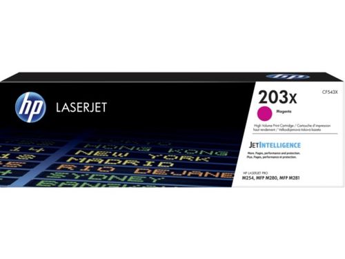  HP 203X  Color LaserJet M254/M280/M281  (2500 .)