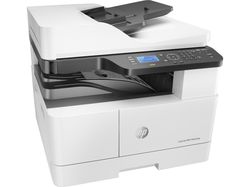   HP LaserJet M443nda (p/c/s, A3, 1200dpi, 25ppm, 512Mb, 2trays 100+250, ADF 100, duplex, Scan to email/SMB/FTP, PIN printing, USB/Eth, cart. 4000 pages & USB cable in box, 1y warr.)