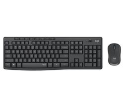   +   Logitech MK295 Silent Wireless Combo, USB, Black