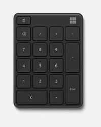 Microsoft Number Pad, Bluetooth, Black