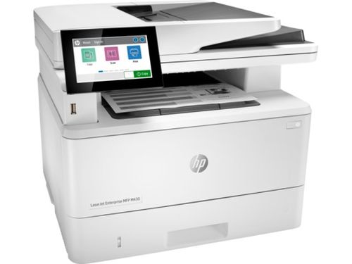   HP LaserJet Enterprise M430f (p/c/s/f, A4, 1200dpi, 38ppm (40 HP high speed), 2Gb, 2trays 100+250, ADF 50, USB/GigEth, Duplex, 1y war, cart. in box 3000, drivers/software not included)